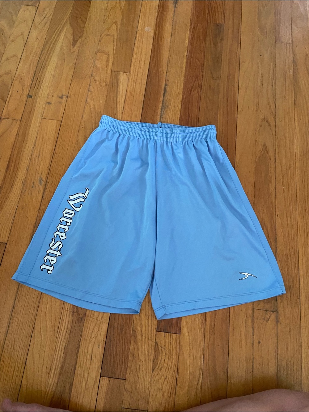 Light Blue Worcester Men's Athletic Shorts